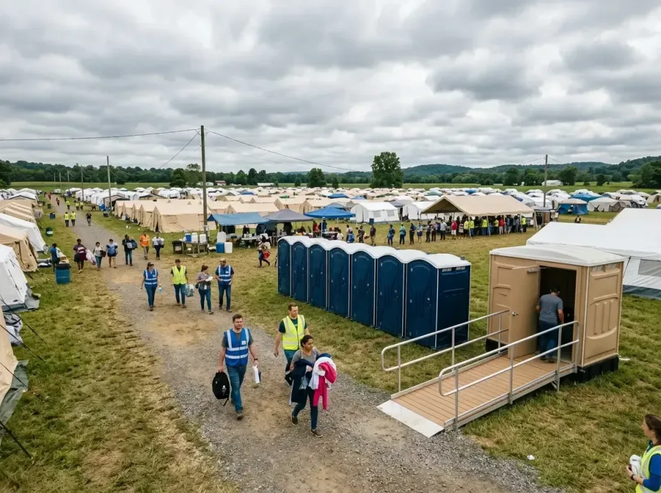 disaster-relief-camp-restrooms-010 — frequently asked questions, Dumpster & Portable Bathrooms Rental in Emporia, KS